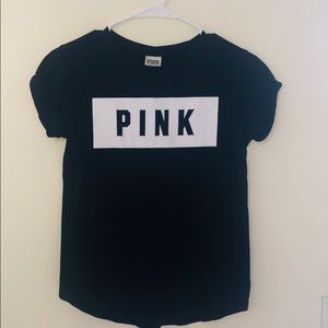 Black Short Sleeve Shirt From PINK
